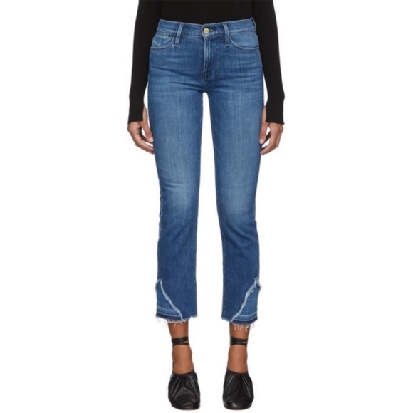 Frame Denim Le High Straight Released Hem Jeans Size 26 - Picture 1 of 10